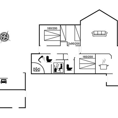 Garth - 50m From The Sea By Interhome Bøtø By